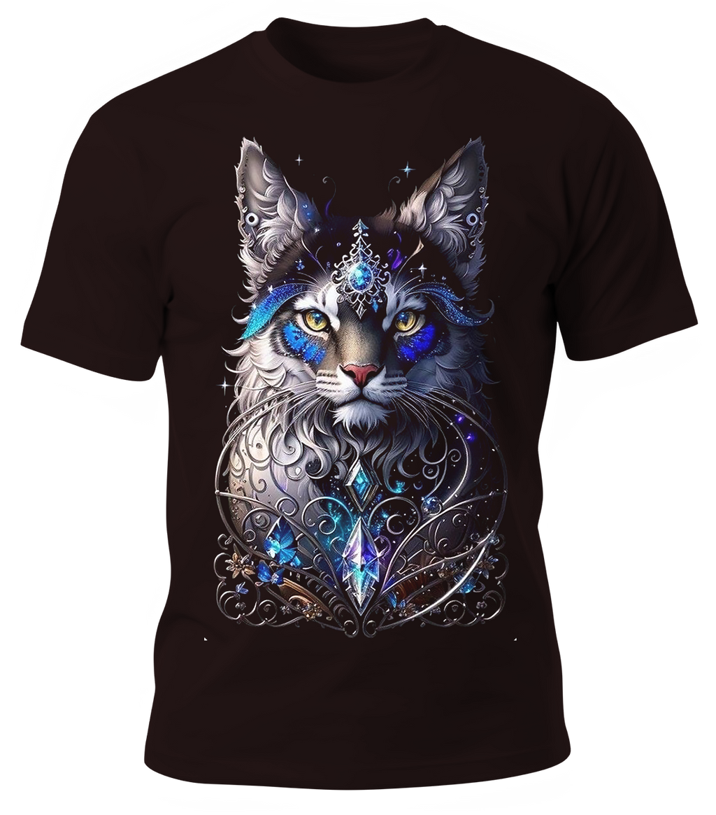 CAMISETA ANIMALES DE PODER “GATOSAGRADO”.