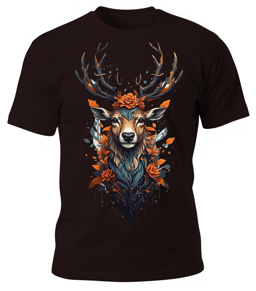 CAMISETA ANIMALES DE PODER “VENADO”.